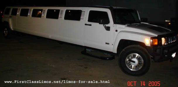 Hummer h3 limo for sale
