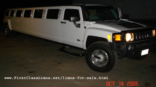 Hummer h3 limousine for sale