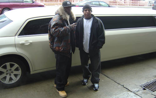 Naughty By Nature with Chrysler 300 Limo with Bentley grill